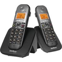 Telefone S/ Fio Id + Ramal C/ Entrada P/ Fone De Ouvido Ts 5122 Preto 4125122 - 3