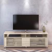 Rack Bancada De Tv 65 Pol 182cm Tery Z10 Off White/calacata - Mpozenato - 2