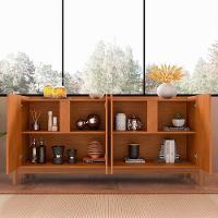 Buffet Aparador 4 Portas Sala De Jantar Nay C14 Cedro - Mpozenato - 6