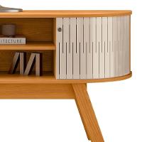 Rack Bancada De Tv 55 Pol 136cm Alana Z10 Off/cinamomo - Mpozenato - 6