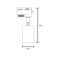 Spot Direcionável Para Trilho Eletrificado Taschibra Track Par 30 E27 Bivolt Preto 15090314 - 2