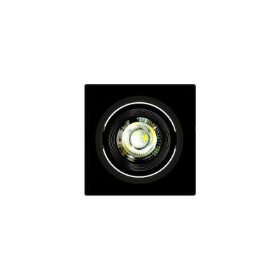 Spot De Embutir De Led Taschibra Alltop Mr11 Quadrado 3w Bivolt Preto Preto 6500k Luz Branca 15090329