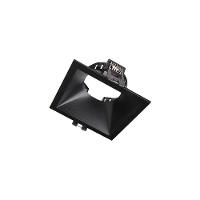 Spot De Embutir Recuado Taschibra Piazza Mr16 Gu10 Quadrado Bivolt Preto 15090376 - 2