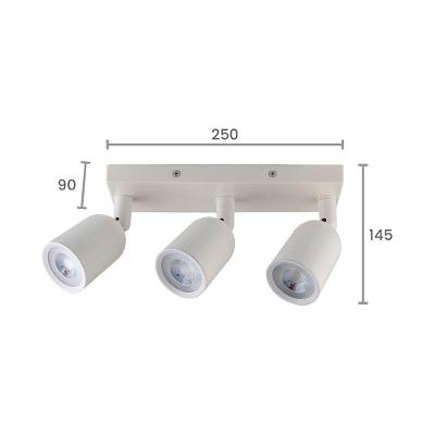 Spot Direcionável De Sobrepor Taschibra Direct Linear Led Mr16 12w Bivolt Branco 6500k Luz Branca 15090230