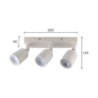 Spot Direcionável De Sobrepor Taschibra Direct Linear Led Mr16 12w Bivolt Branco 6500k Luz Branca 15090230 - 1