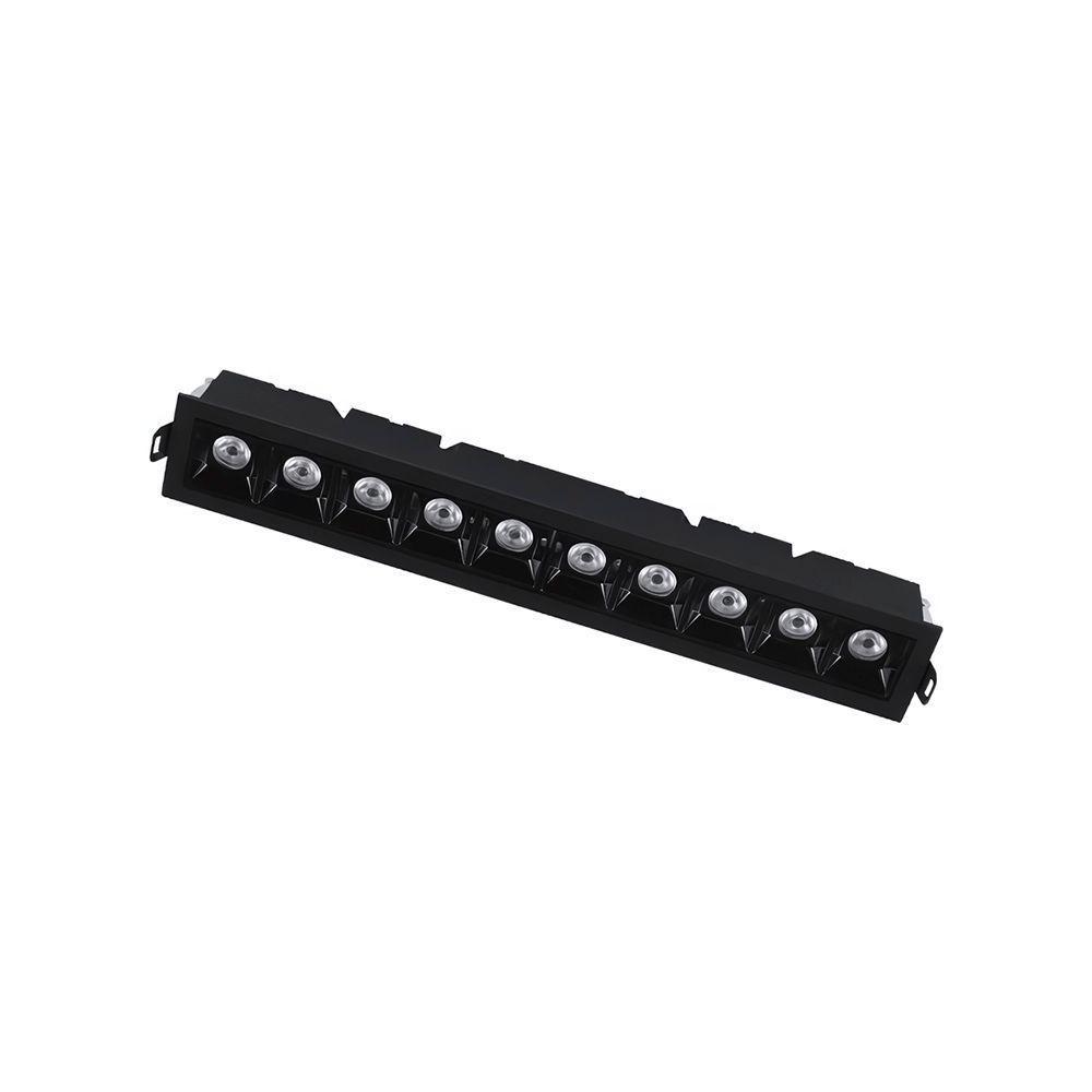 Spot De Embutir Taschibra Arch Pontual Led 20w Bivolt Preto 2700k Luz Amarela 15090438 - 1