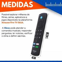 Controle Remoto Para Amazon Fire Stick Lite 4k Com Botão De Comando De Voz - 2