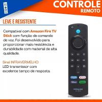 Controle Remoto Para Amazon Fire Stick Lite 4k Com Botão De Comando De Voz - 3