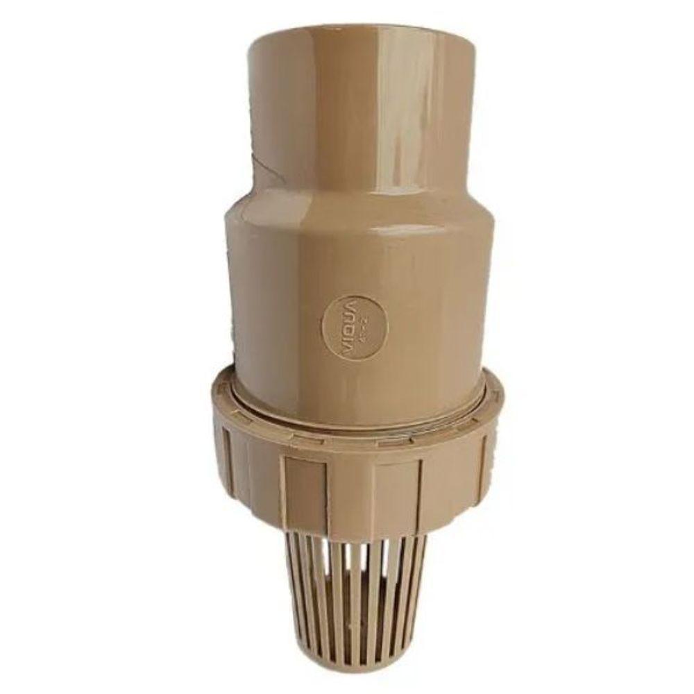 Válvula De Retenção Pvc Roscavel 1.1/2 Polegada- Viqua - 5