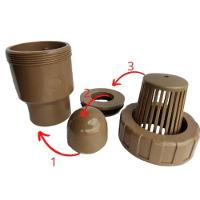 Válvula De Retenção Pvc Roscavel 1.1/2 Polegada- Viqua - 2