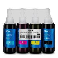 Refil De Tinta Multilaser Epson 100ml Kit Com 4 - 1