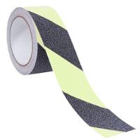 Fita Antiderrapante 5 Metros Fluorescente Brilha No Escuro Escadas Degraus Chao Segurança - 1