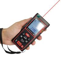 Trena Laser 40 Metros Alta Precisao Profissional Calculo De Distancia Medidor Area Volume Polegadas M² In Ft Multiuso - 1