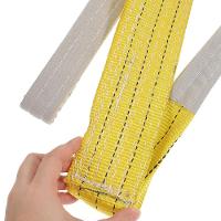 Cinta Elevaçao Carga 3 Toneladas 5 Metros Reforçada Resistente Construçao Obra Guincho Guindaste Mudança Multiuso - 2