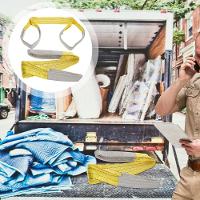 Cinta Elevaçao Carga 3 Toneladas 5 Metros Reforçada Resistente Construçao Obra Guincho Guindaste Mudança Multiuso - 8