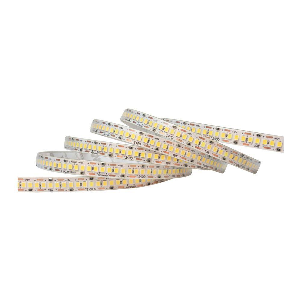 Fita De Led Astraled Com 5 Metros Ip65 19w 12v 4000k Luz Neutra Ft-5997 - 1