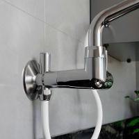 Adaptador Para Filtro Blukit 6 Em 1 Com Registro Integrado Cromado - 3