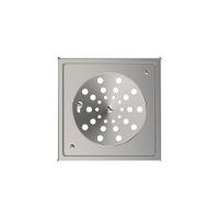 Grelha Para Ralo Quadrado Blukit 15x15 Com Caixilho Cromado - 1