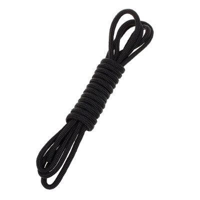 Corda 4mm 20 Metro Preta Polipropileno Náutica Carga Camping