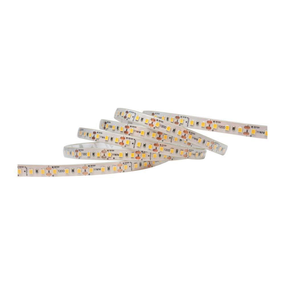 Fita De Led Astraled Com 5 Metros Ip65 11w 12v 3000k Luz Amarela Ft-5994 - 1