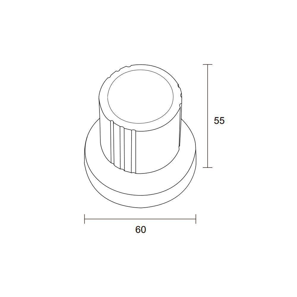 Acabamento Para Registro Blukit C40 Abs Cromado - 2