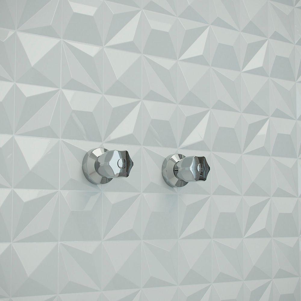 Acabamento Para Registro Blukit C50 Abs Cromado - 2