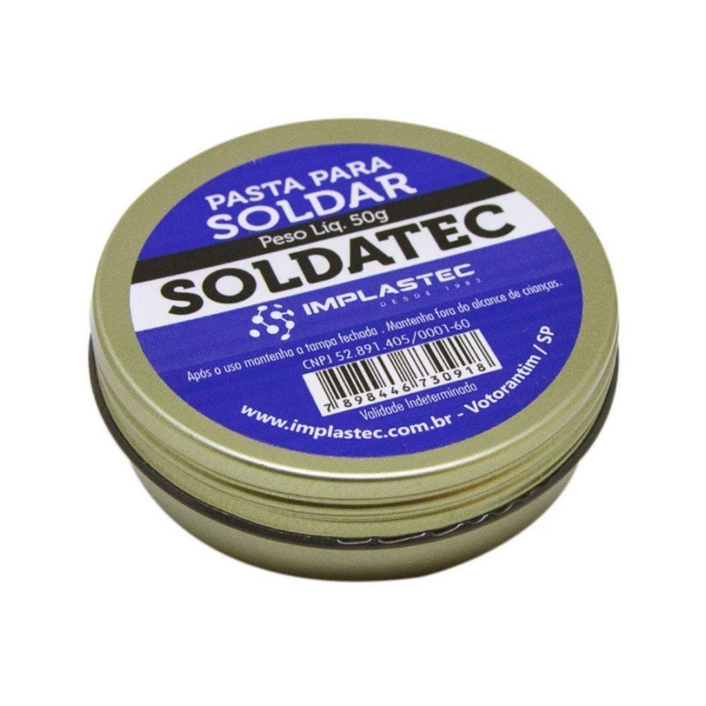 Pasta De Solda Implastec Soldatec 50g - 1