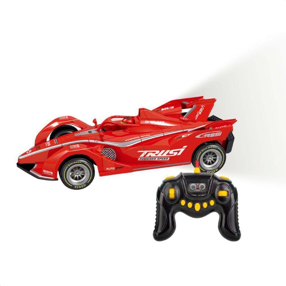 Carrinho De Controle Remoto Solta Fumaça Com 7 Funções Com Luzes Grand Prix - 5