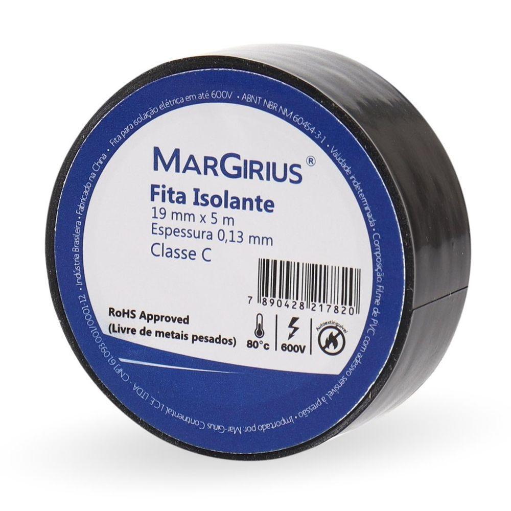 Fita Isolante Margirius - Classe C 5un - 3