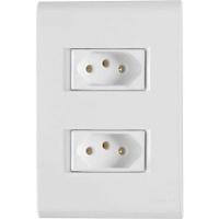 Conjunto 2 Tomadas 2p+t - 20a - Liz Branca - Tramontina - 1