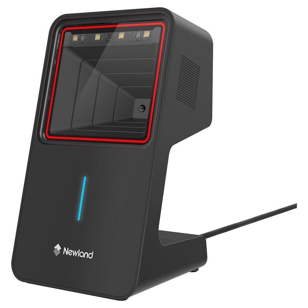 Leitor De Código De Barras Newland, Semi- Fixo 1d-2d, Gtin, Febraban, Danfe, Pdf, Qrcode, Preto - Nls-hr1250-70 - 1