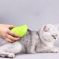 Escova A Vapor Pet Cao Gato Cachorro Bateria Recarregavel Eletrica Remove Pelo Animal De Estimaçao Higiene Limpeza - 7