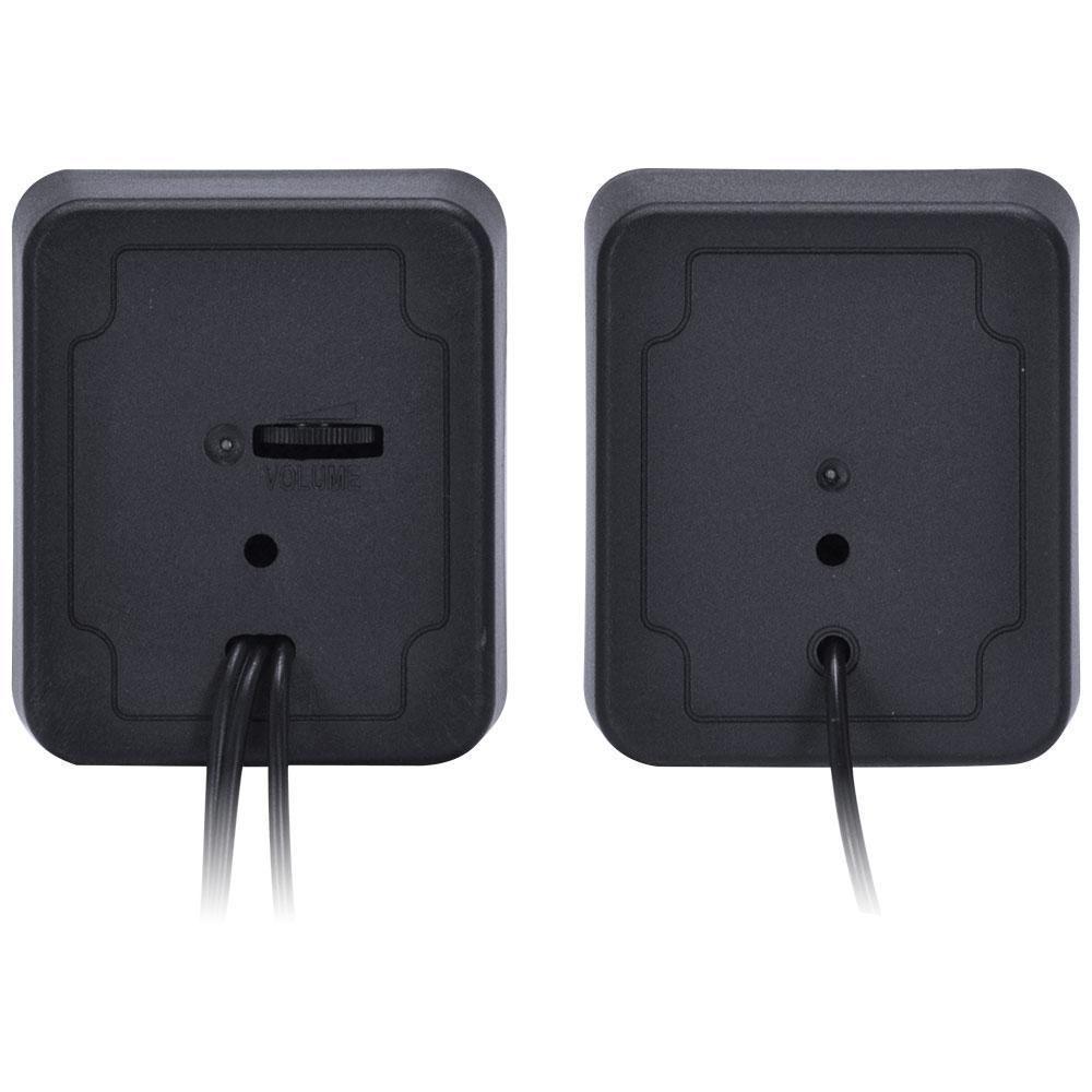 Caixa De Som 2.0 Usb 5v 2x 1w Com Controlador De Volume - - 4