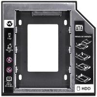 Adaptador Caddy Para Hd Ou Ssd Gaveta Dvd Notebook Sata - 6