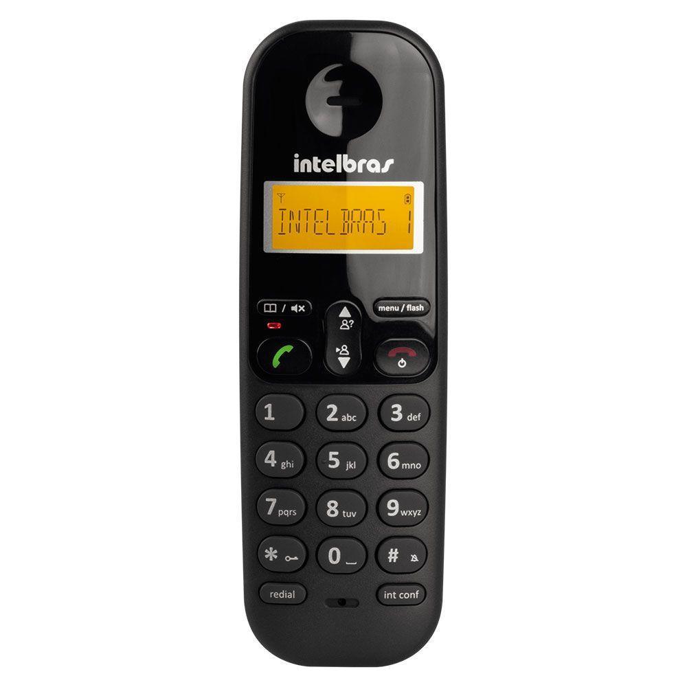 Telefone Sem Fio Intelbras Ts 3110 Preto - 7