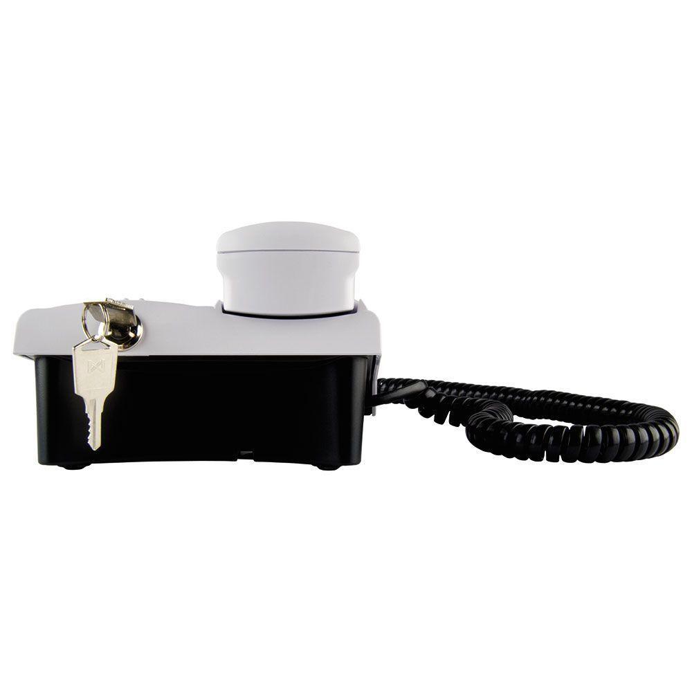 Telefone Intelbras Pleno Cinza Artico Com Chave Com Fio 4080058 - 1