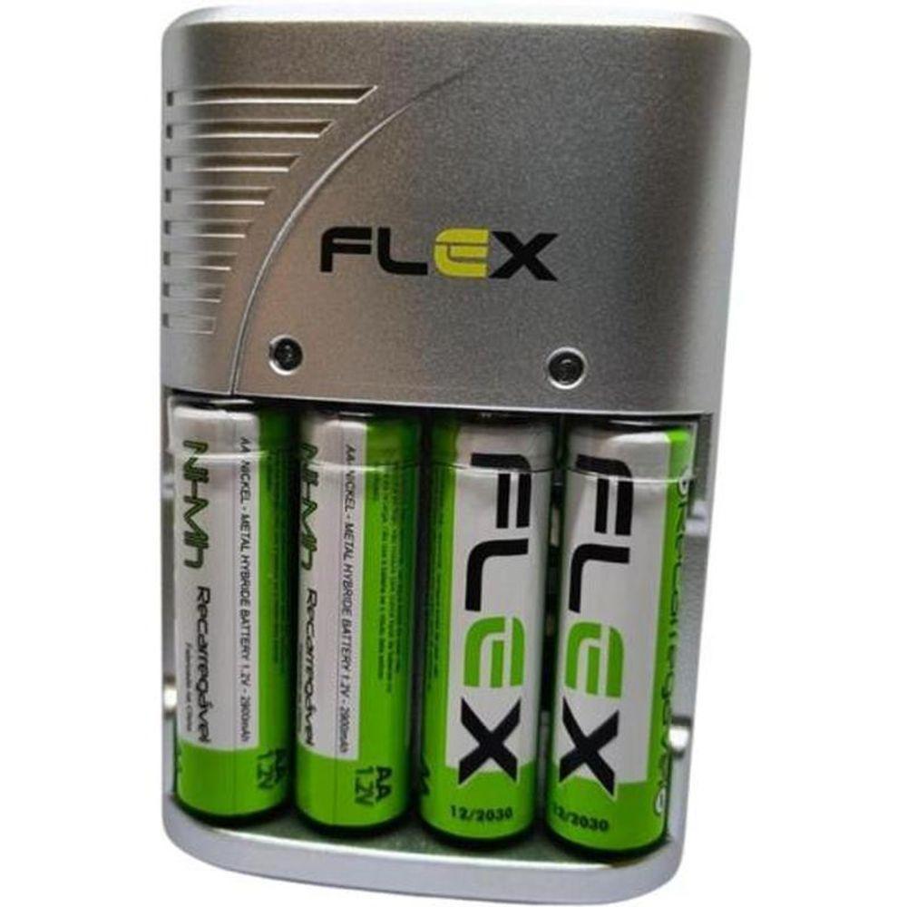 Carregador De Pilhas Aa/aaa/9v Fxc164p Bivolt Flex - 2