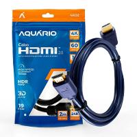 Cabo Hdmi Aquario 4k02 4k Macho X Macho 2.0 2m - 3