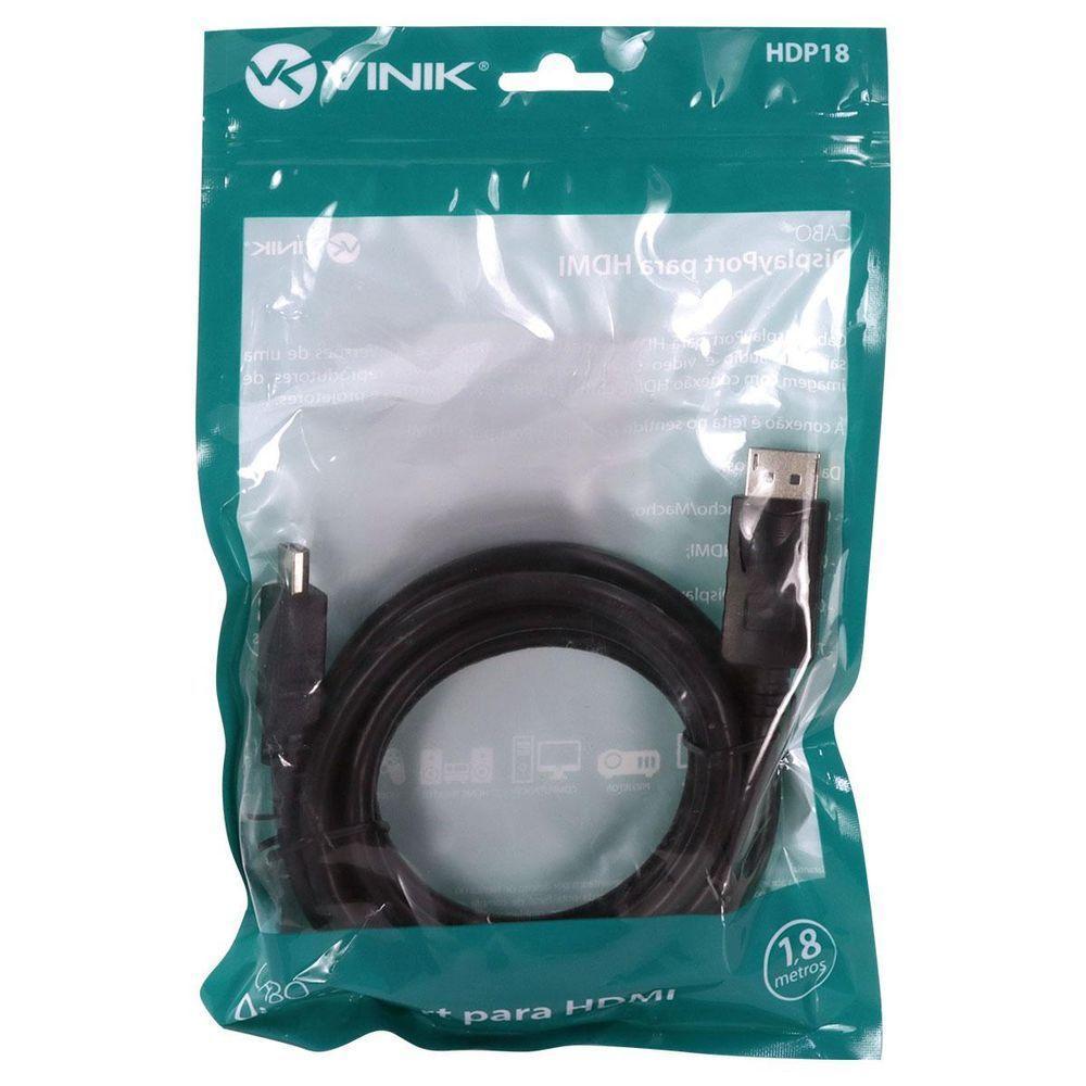 Cabo Dp X Hdmi 1.4v 1.8m Hdp18 - 6