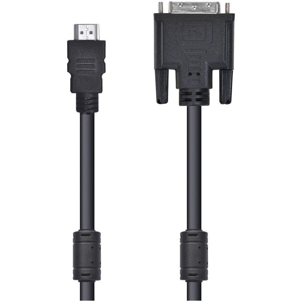 Cabo Hdmi Macho Para Dvi-d 24+1 Pinos 2 Metros Hdmi-2 - 1
