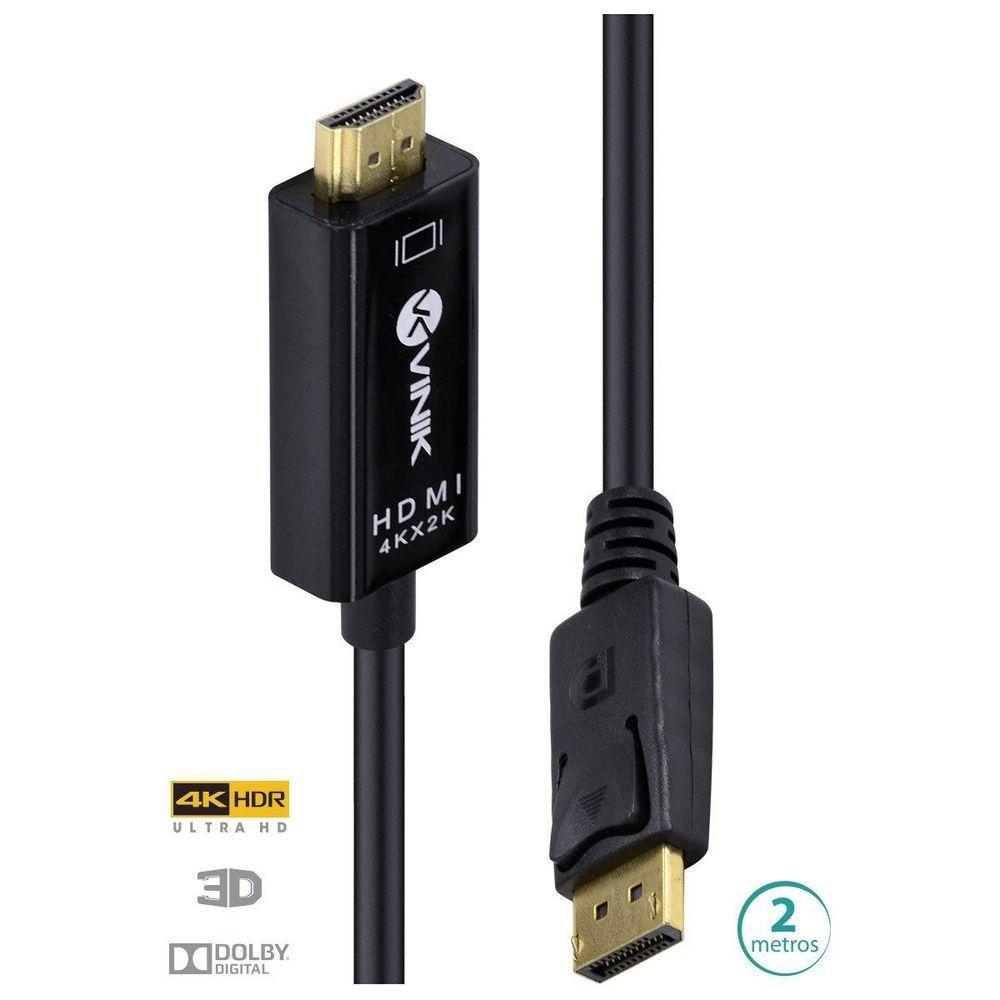 Cabo Dp 1.3 X Hdmi 2.0 2 Metros H20dp13-2 - 2