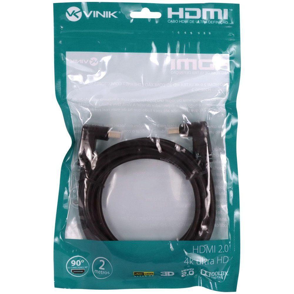 Cabo Hdmi 2.0 4k Conect.90 2m H20b90-2 - 5