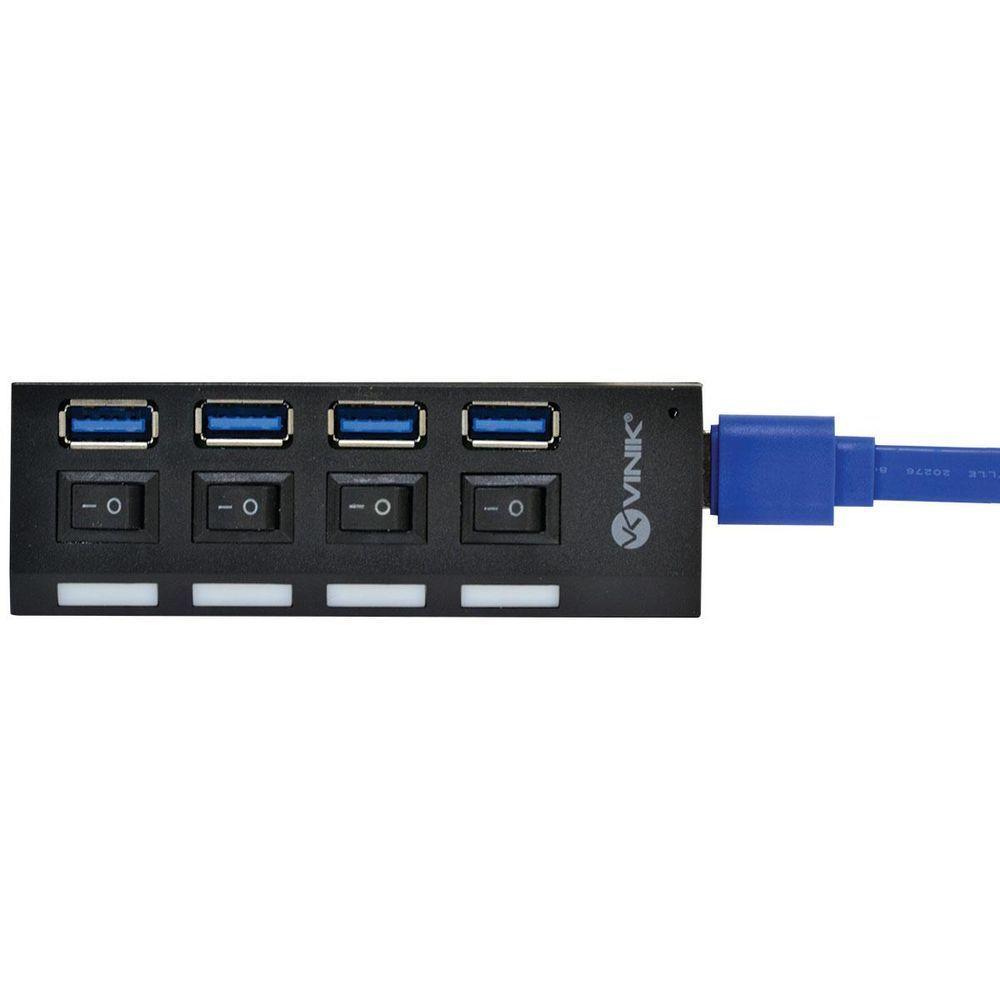 Hub Usb 3.0 4 Portas Com Interruptor Huv-50 - 2