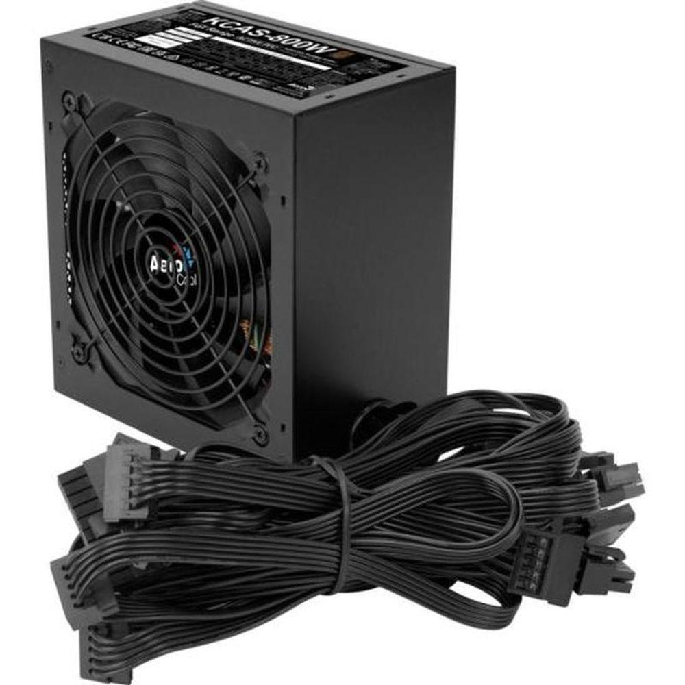 Fonte Gamer Atx Aerocool Kcas 800w 80 Plus Full Range Apfc - 9
