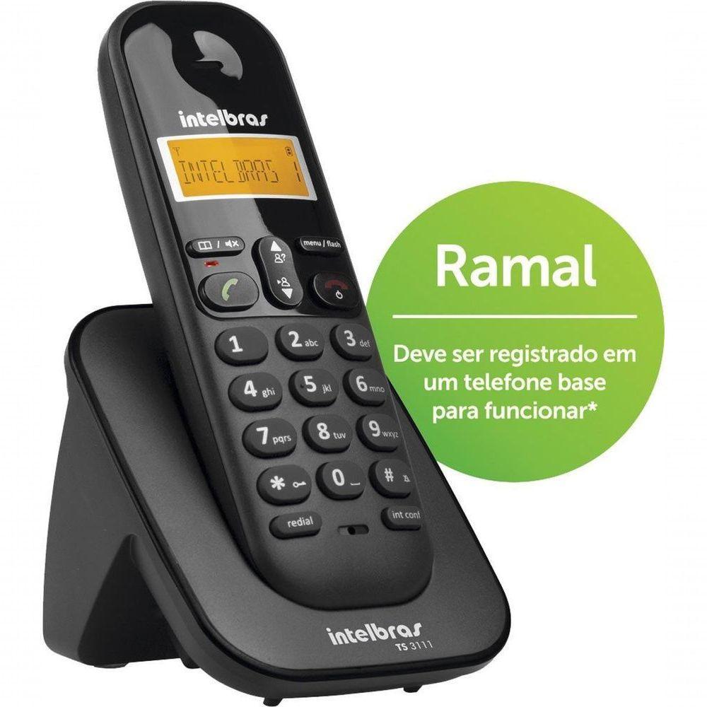 Ramal P/ Telefone Sem Fio Digital C/ Identificador De... - 1