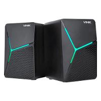 Caixa De Som Gamer Vinik Star 6w 2.0 Led Rainbow - Vspkg6wst - 1