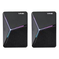 Caixa De Som Gamer Vinik Star 6w 2.0 Led Rainbow - Vspkg6wst - 2