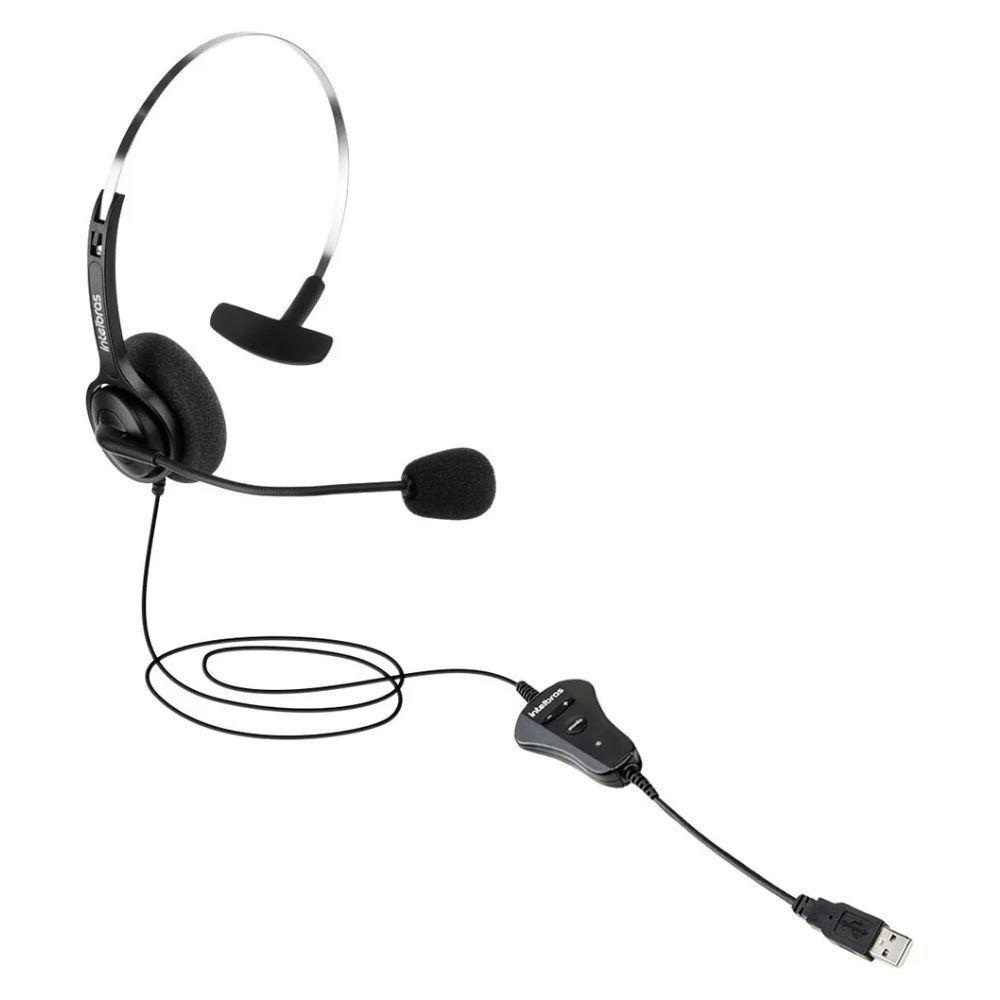 Fone Headset Intelbras Chs-40 Conector Usb 4010041 - 1