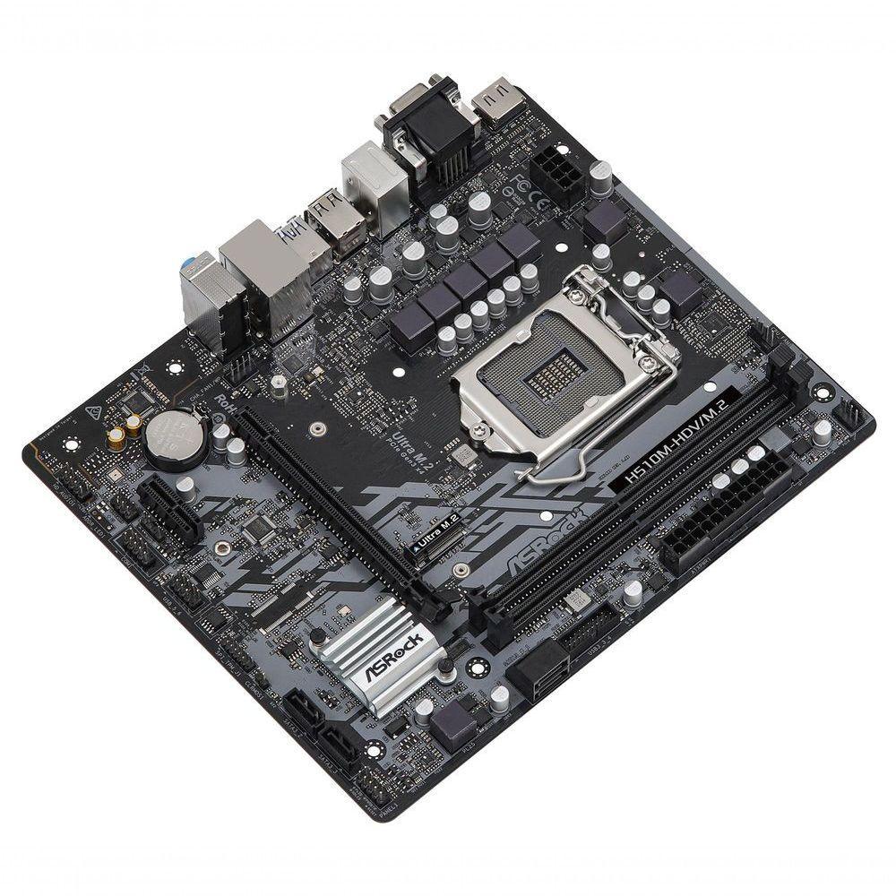 Placa Mãe Asrock Lga1200 H510m-hdv/m.2 2xddr4 3200mhz... - 6