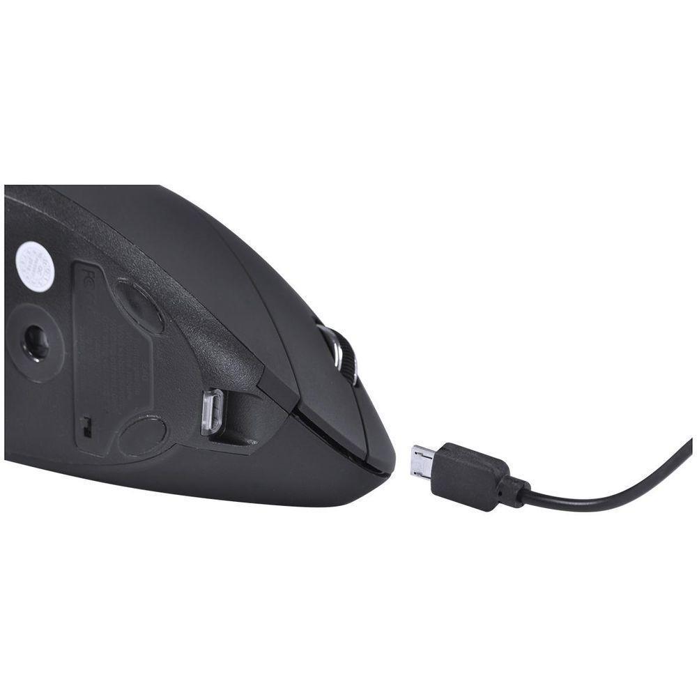 Mouse Sem Fio Recarregavel 2.4 Ghz Vertical Ergonomico... - 4